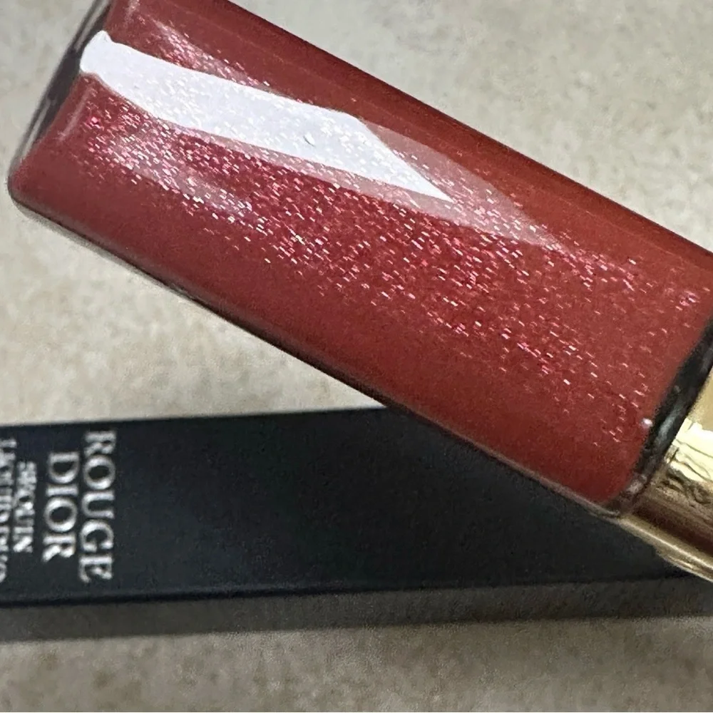 Dior Rouge Sequin Liquid Duo Lipstick 2025 Limited Edition 747 Flame New in Box🌸